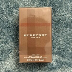 Burberry London for Men Eau de Toilette 50ml (1.6 oz) New Sealed Authentic
